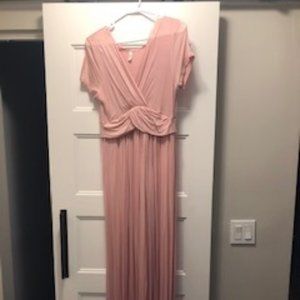 Pink Maxi Dress (Maternity)